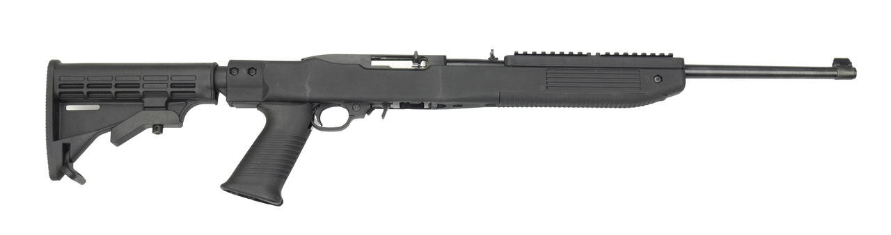 Ruger 10/22, .22 LR, 18.5" Barrel, 10rd, Tapco Stock, Black, USED