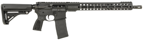 LFA Battle Rifle Lite 5.56x45mm, 16" Threaded Barrel, Black Cerakote, M-Lok Handguard, 30rd