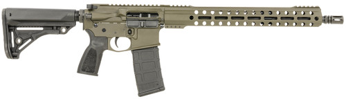 Live Free Battle Rifle Lite 5.56x45mm, 16" Threaded Barrel, Olive Drab Green, 30rd