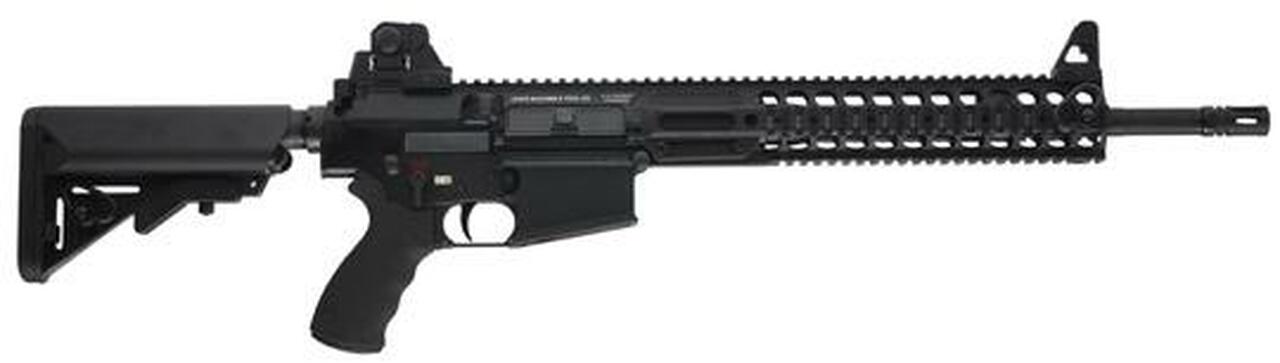 LMT 308 Modular Weapon System. 16" Sopmod stock and Defender lower.