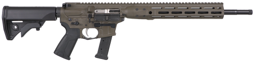 LWRC IC Nine 9mm, 16" Threaded Barrel, Patriot Brown Cerakote, 33rd