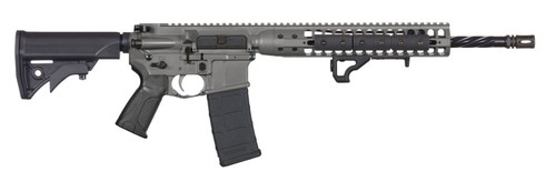 LWRC IC Direct Impingement 5.56x45mm, 16" Barrel, Tungsten Grey, 30rd