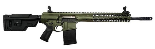 LWRC REPR MKII 308 Winchester, 16" Threaded Barrel, Olive Drab Green Cerakote, 20rd