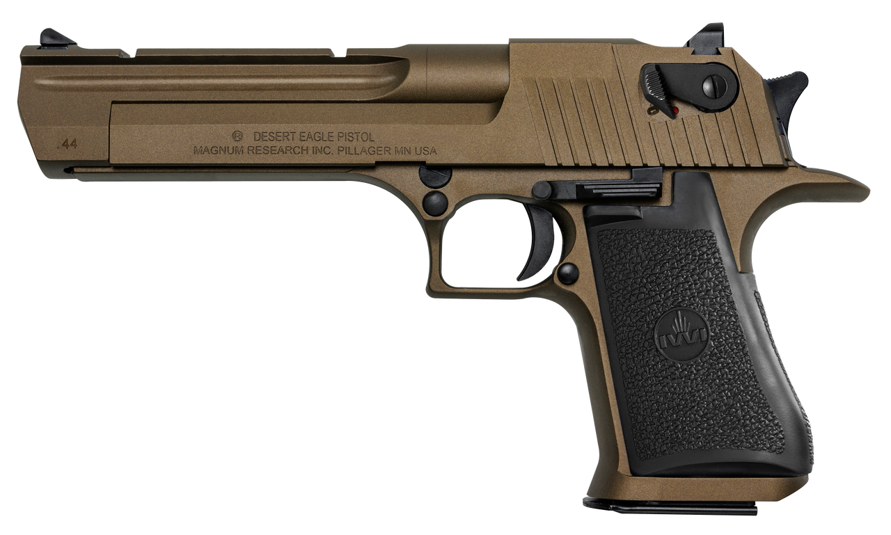 Magnum Research Desert Eagle .44 Mag, 6" Barrel, FS, Burnt Bronze, 8rd