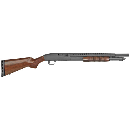 Mossberg 590 Retrograde 12 Ga, 18.5" Barrel 3" Chamber, Wood Stock, 7rd