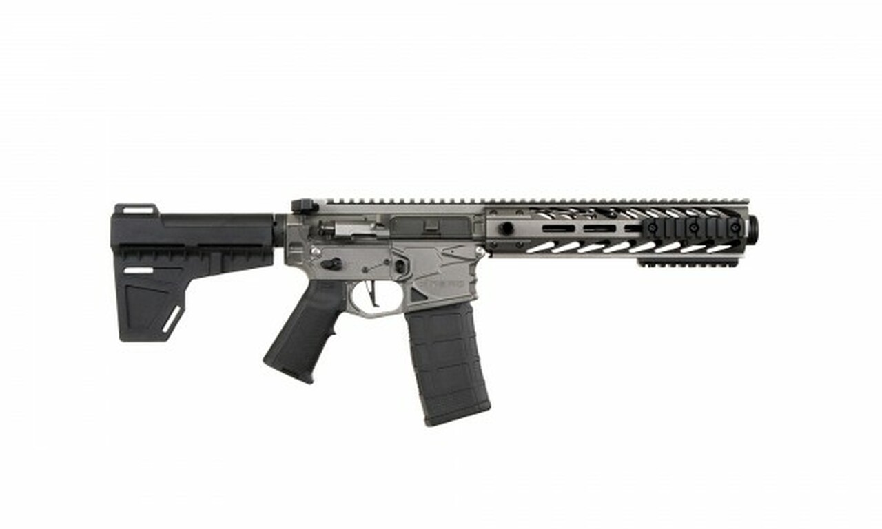 NEMO Arms Battle-Light .300 Blk, 8" Barrel, KAK Brace, Graphite Grey, 30rd