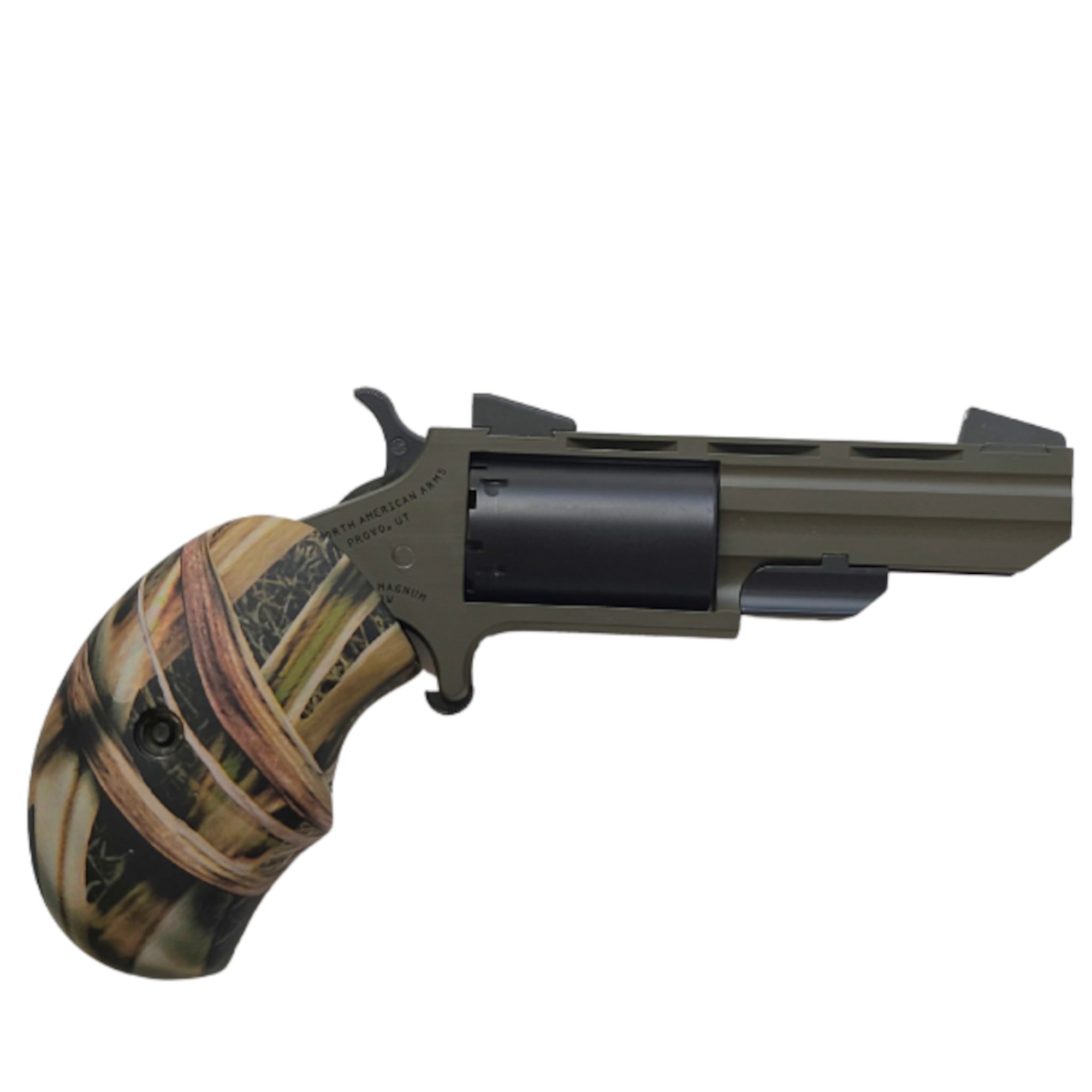 NAA Huntsman 22 WMR 2″ OD Green Cerakote 5-Round
