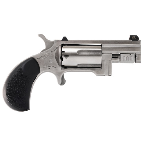 North American Sentinel 22 WMR, 1.625" Barrel, Silver, Includes 22 LR Cylinder, 5rd