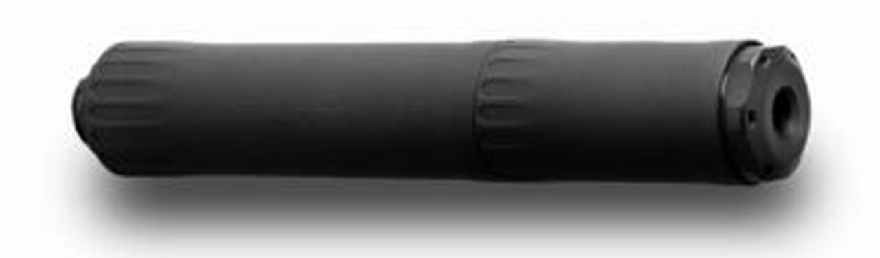 OSS Rad 9 9mm, 7.7" Length, 9.1 oz, Flow-Baffle/Flow-Through, Black