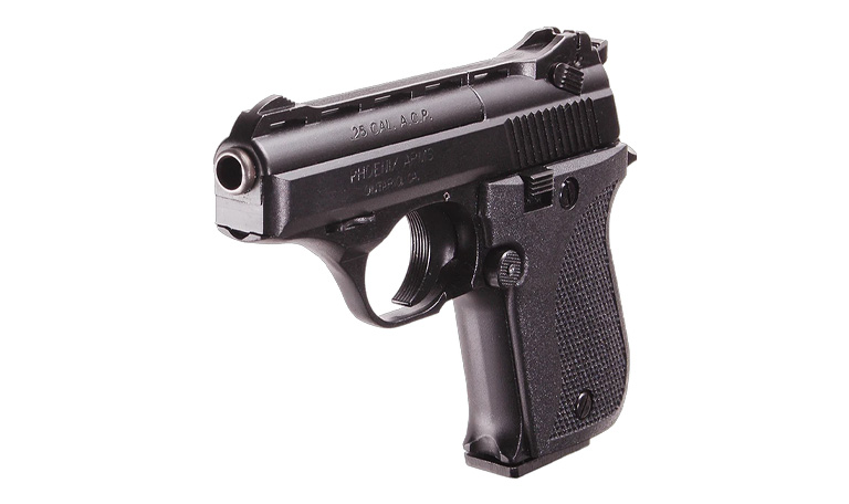 Phoenix Model HP 25 ACP 3 Barrel Black CA Compliant 10rd Phoenix Arms