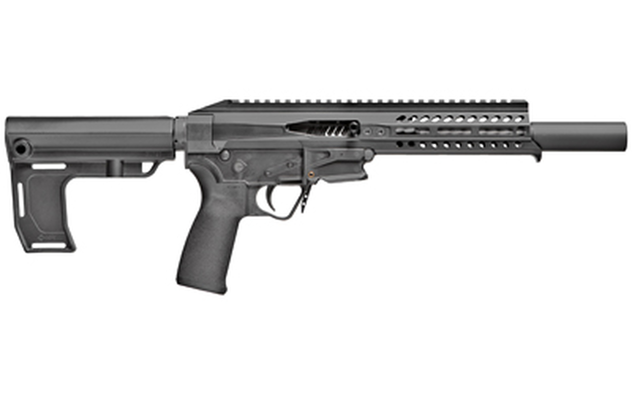 POF Rebel Pistol .22 LR, 8" Barrel, MFT Brace, Black, 10rd