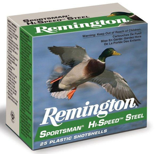 Remington Sportsman Steel Loads 20 Ga, 1 oz, 3", 25Bx