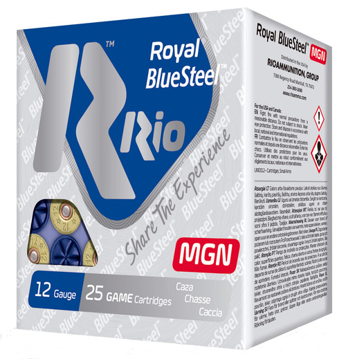 Rio Royal BlueSteel Magnum 12 Ga, 3", 1 3/8 oz, 3 Shot, 25rd Box