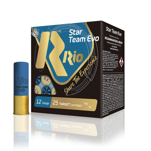 Rio Star Team EVO 12 Ga, 2.75", 1 oz, 25rd Box