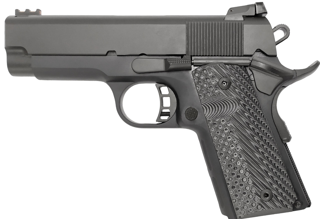 Rock Island TAC Ultra 1911 9mm W/ 22 TCM Conversion, 3.6" Barrel, Black, 8rd