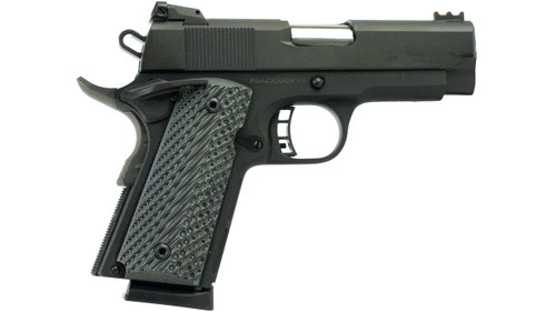 Rock Island 1911 A1 CS-L Tac 2 45 ACP, 3.6" Barrel, Black, G10 Grips, 7rd