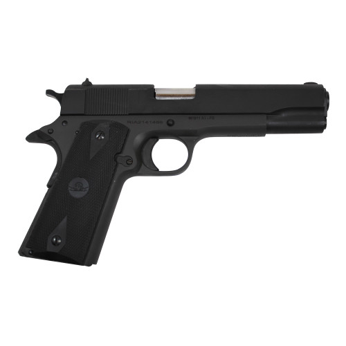Rock Island GI Entry 9mm, 5" Barrel, Black, Rubber Grip, Manual Safety, 10rd