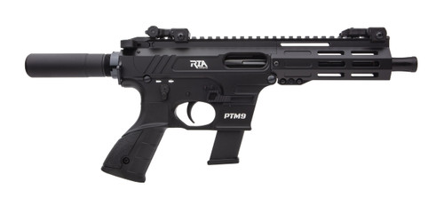 Rock Island PTM9 9mm, 5.9" Barrel, Black, M-Lok Handguard, 17rd