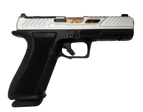 Shadow Systems DR920 Elte 9mm, 4.5" Barrel, Black/Silver, 17rd