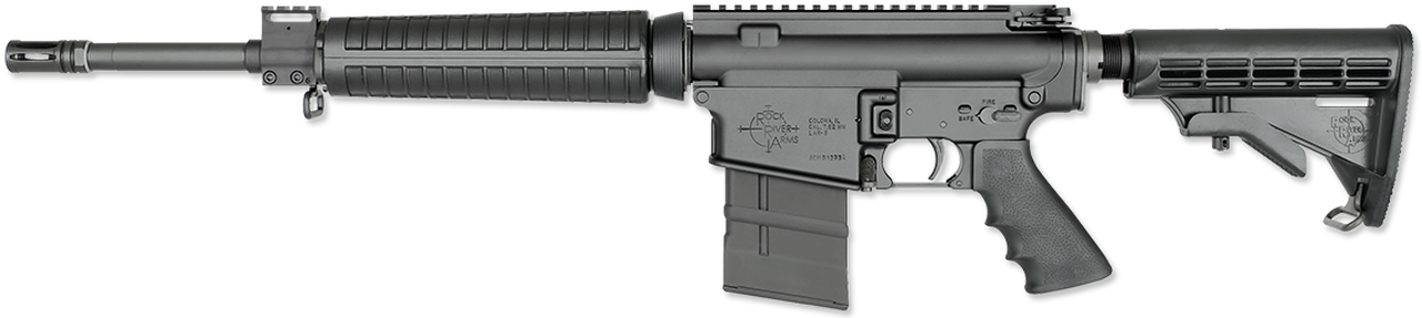 Rock River Arms LAR-8 308 Mid Length A4 Rifle 16" W/6-Pos Buttstock