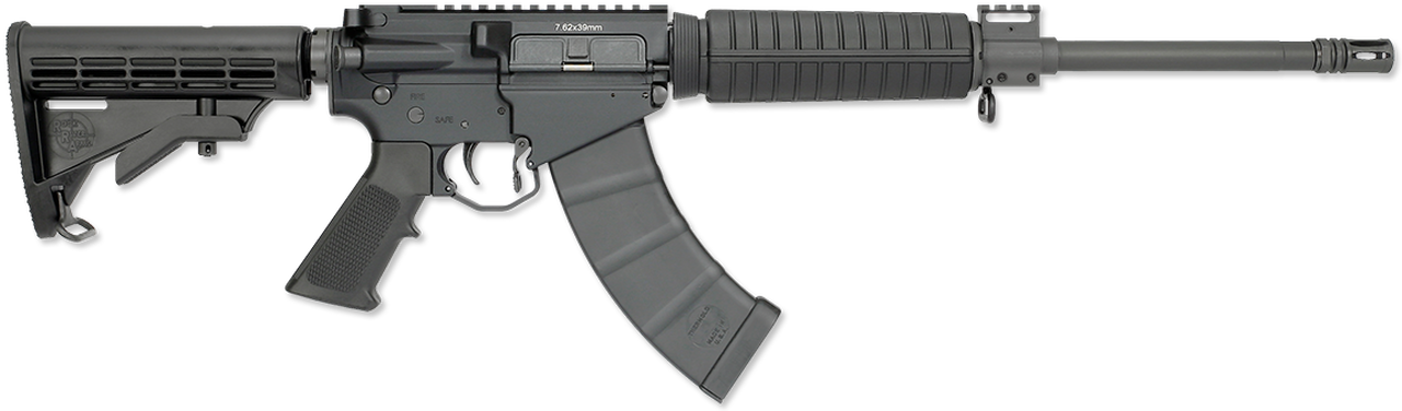 Rock River Arms CAR A4 LAR-47 AR-15 7.62x39mm, 16" Barrel, 30 Rd, 6 Pos Stock