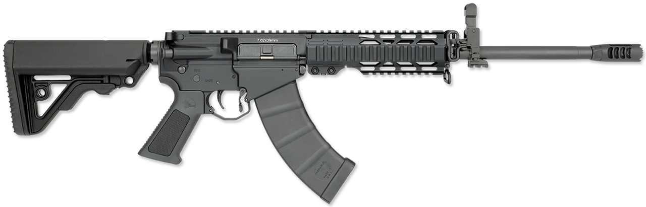 Rock River Arms LRA-47 Tactical Comp Rifle, 7.62x39mm 16" Chrome Lined Barrel, 30rd Mag