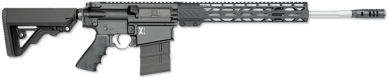 Rock River Arms LAR-8 X-1 Rifle, .308 Win, 18" Fluted SS Barrel, 20 Rd Mag, Black