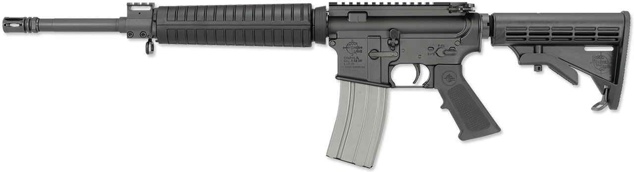 Rock River Arms LAR-15 Mid-Length A4 AR-15 5.56/223 16" Barrel Mid Length 30 Rd Mag