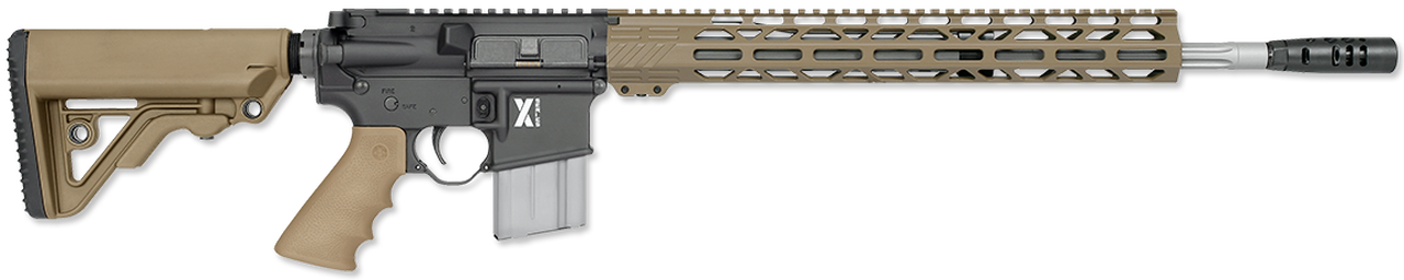 Rock River LAR-15 X-1 5.56/223 18" CRYO Barrel Tan, Operator CAR Stock, 30 Rd Mag