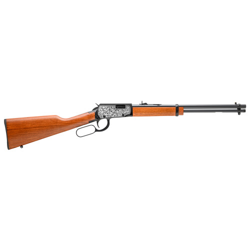 Rossi Rio Bravo 22 LR, 18" Barrel, Wood Furniture, Scroll Engraving, 15rd