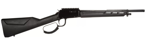 Rossi Rio Bravo Tactical Lever 22 LR, 16.5" Threaded Barrel, Black, 10rd