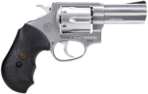 Rossi, RP63 Revolver 357 Mag/38 Spl, 3" Barrel, SS, Rubber Grips, Fixed Sights, 6 Rounds