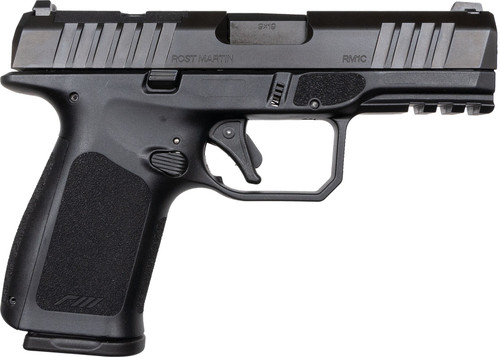 Rost Martin RM1C 9mm, 4" Barrel, Black, Optics Ready, Includes RMR Moutning Plate, 17rd
