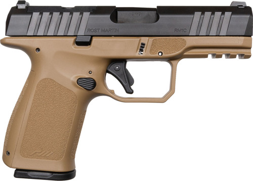 Rost Martin RM1C 9mm, 4" Barrel, Flat Dark Earth, Optics Ready, Includes RMR Moutning Plate, 17rd