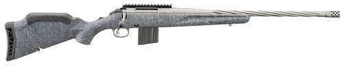 Ruger American Gen II 6mm ARC, 20" Threaded Barrel, Gray Splatter, 10rd