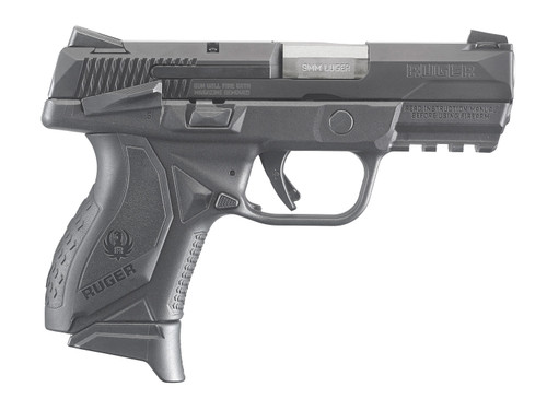 RENTAL Ruger American Double 9mm, 3.5" Barrel, Black, 12rd