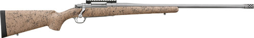 Ruger Hawkeye FTW Hunter 6.5 Creedmoor, 24" Threaded Barrel, Tan/Black Speckled, 4rd