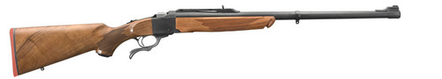 Ruger 1 Light Sporter 6.5 Creedmoor, 24" Barrel, Walnut Furniture, Black Rec, 1rd