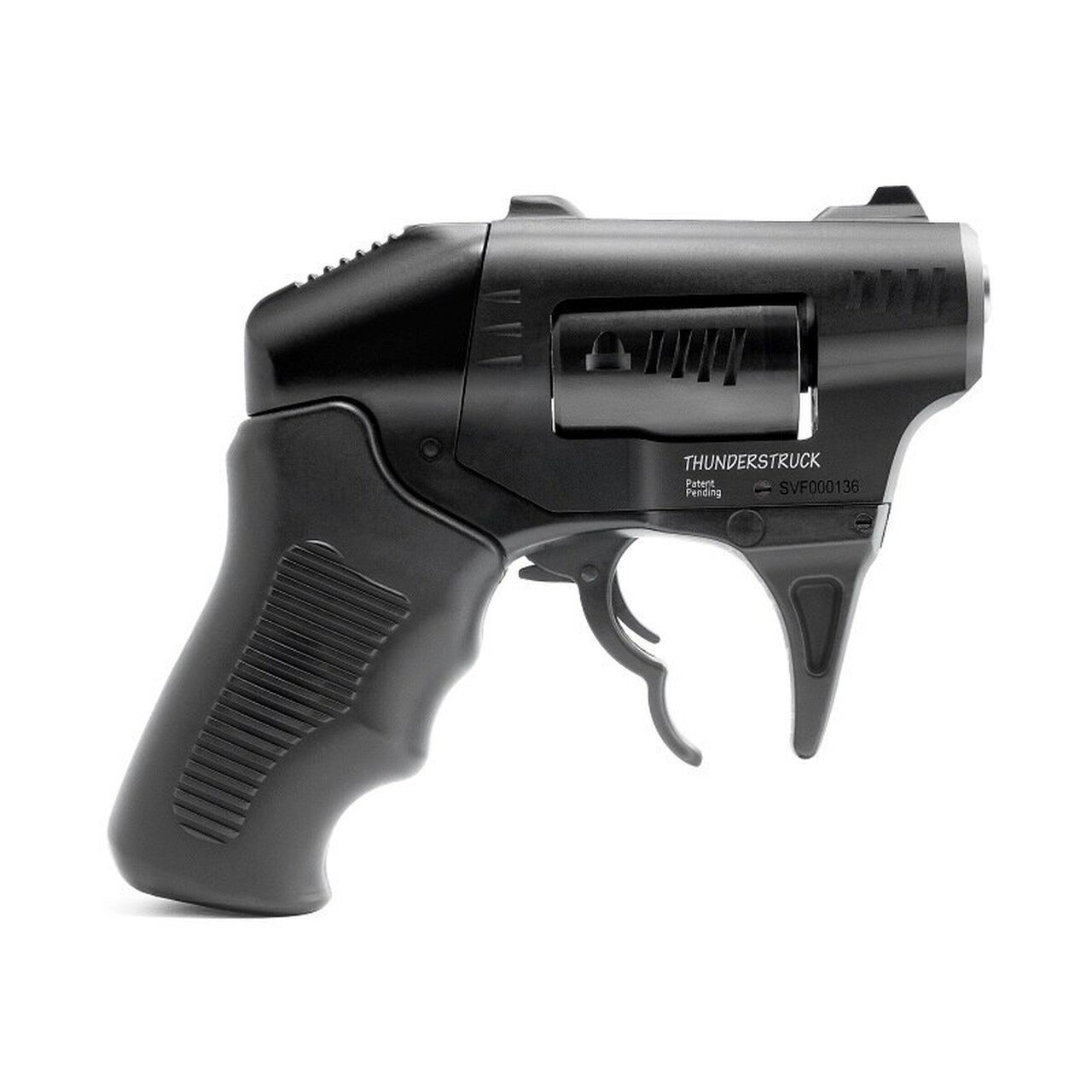 Standard Manufacturing Thunderstruck Double Action Revolver, 22 WMR, 1.25" Steel Barrel, Aluminum Frame, Black, Polymer Grips, 8Rd