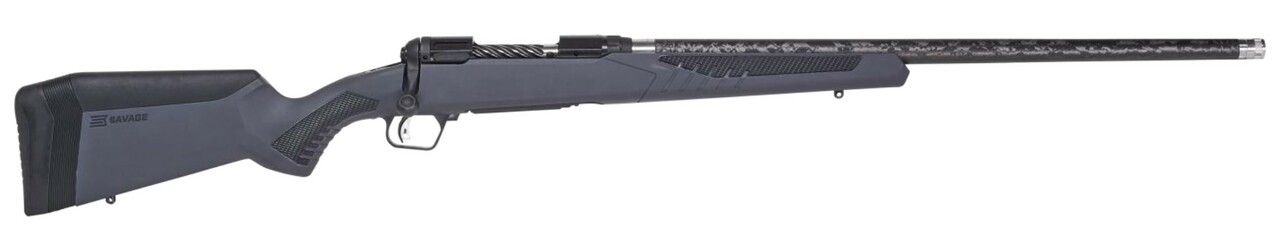 Savage 110 Ultralite, 308 Win, 22" Proof Research Threaded Barrel, Black Barrel and Action, Gray Polymer Stock, 4Rd,