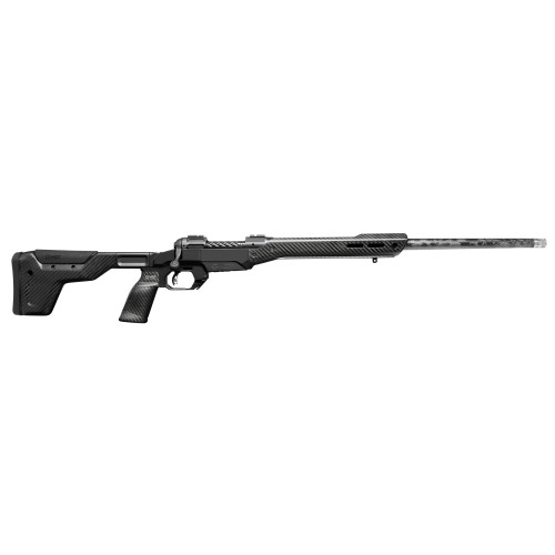 Savage 110 Ultralite Elite 6.5 Creedmoor, 18" Threaded Barrel, Gray, Carbon Fiber Furniture, 3rd