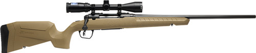 Savage Axis 2 XP Combo 350 Legend, 18" Barrel, Flat Dark Earth, Boresighted 3-9x40mm Scope, 4rd