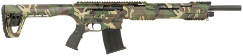 SDS TAR 12 Ga, 3" Chamber 18.5" Barrel, M81 Woodland Camo, 5rd