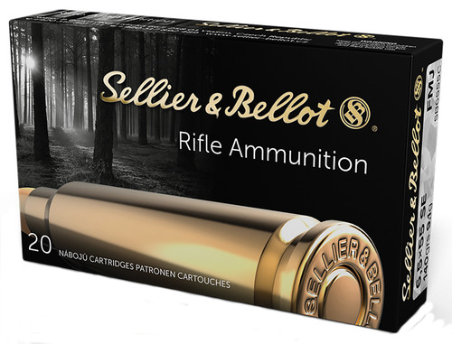 Sellier & Bellot 6.5x55 Swedish, 140gr, 2582 fps, FMJBT, 20Bx/20Cs