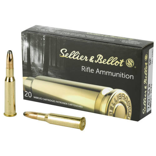 Sellier & Bellot 7.62x54 Russian, 180gr, Full Metal Jacket, 20rd Box