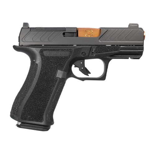 Shadow Systems CR920X Foundation 9mm, 3.4" Bronze Barrel, Black, Optics Kit, 15rd