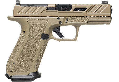 Shadow Systems XR920 Elite 9mm, 4" Barrel, Flat Dark Earth, Includes 2 Magazines, Optics Kit, Grip Kit, 17rd