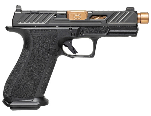 Shadow Systems XR920 Elite 9mm, 4.5" Bronze Barrel, Black, Tritium Night Sight, 10rd