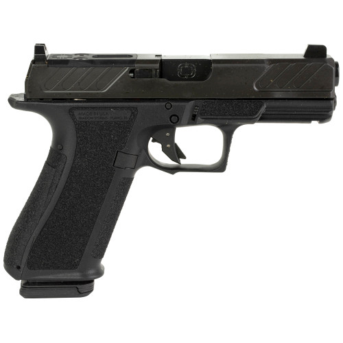 Shadow Systems XR920 9mm, 4" Barrel, Black, Includes Backstraps and Optics Kit, 17rd
