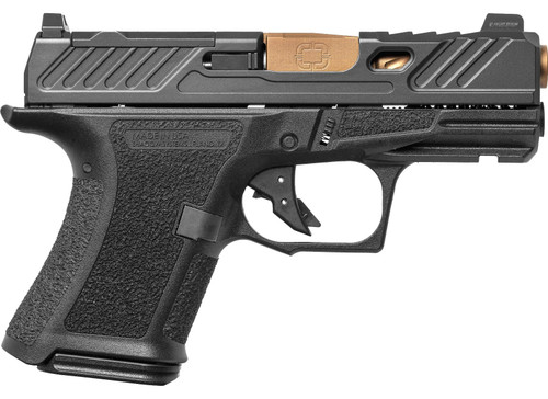 Shadow Systems CR920 Elite 9mm, 3.4" Bronze Barrel, Black, Tritium Night Sight, 10rd